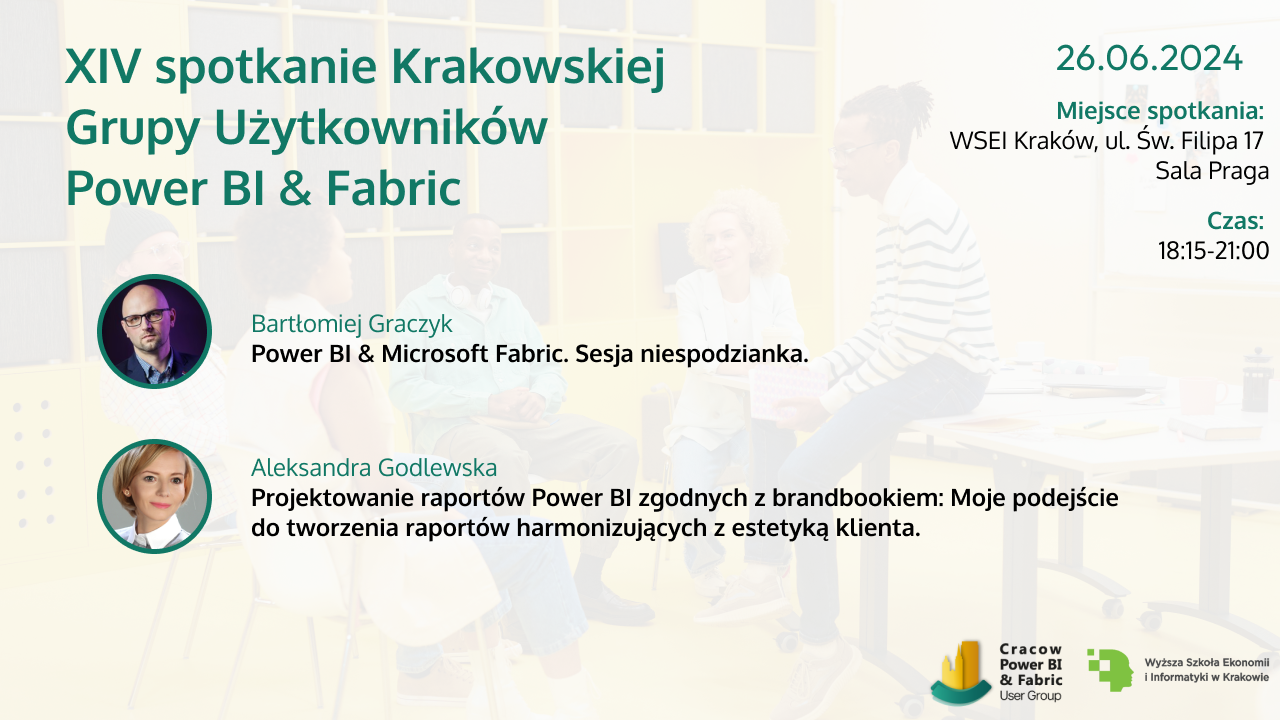 XIV Spotkanie Użytkowników Power BI i Microsoft Fabric