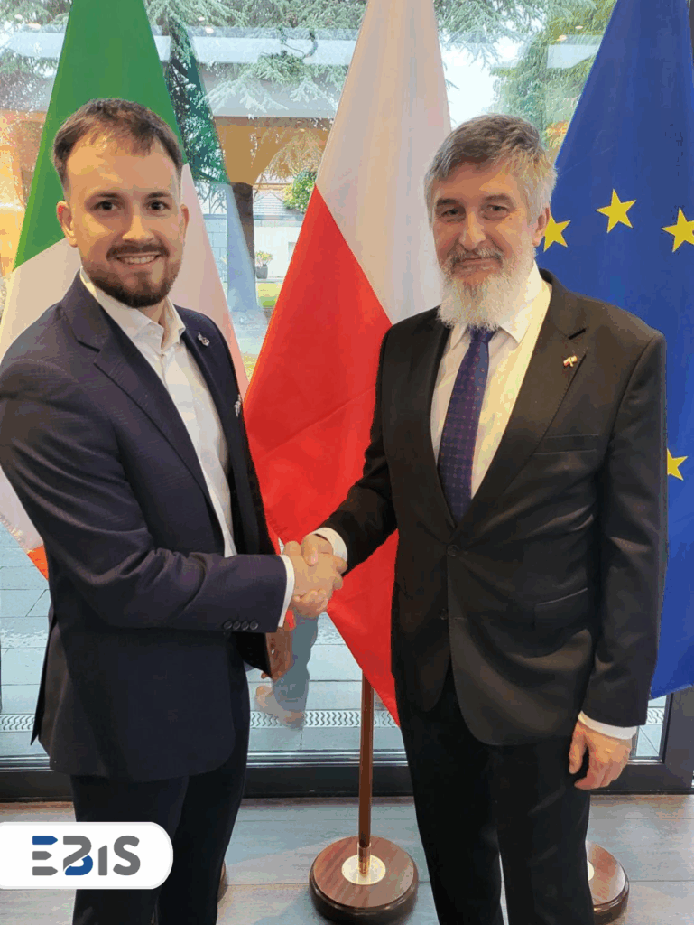 Dublin Tech Summit 2025 - Embassy of the Republic of Poland in Ireland - Rafał Wieczorek and Ambassador Artur Michalski