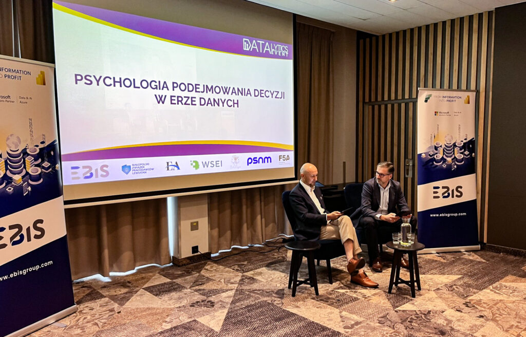"Psychologia podejmowania decyzji w erze danych." (Andrzej Borcz, Mateusz Bazan), photo2